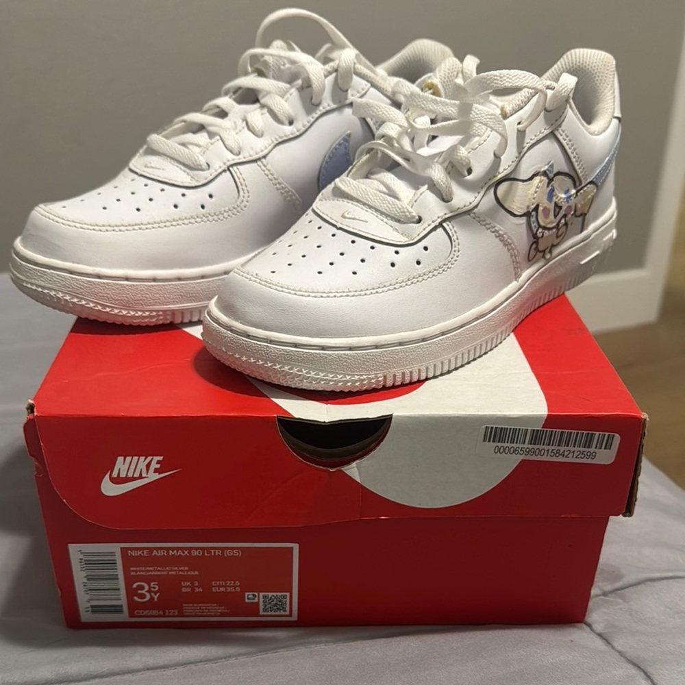 Nike Kids Air Max White Sneakers